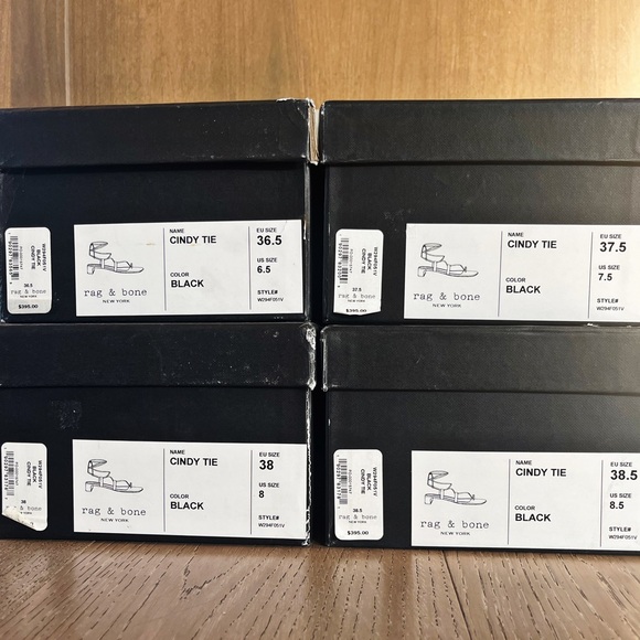 Rag & Bone Cindy Tie Strappy Sandals - Picture 15 of 16